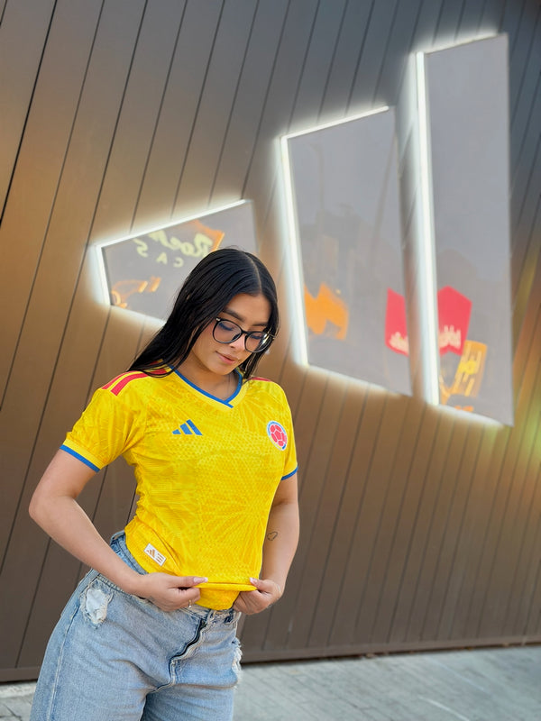Camiseta Amarilla Mundial 2026 - Mujer