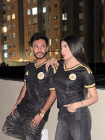 Combo Pareja Negra con Dorado Mundial 2026