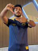 Camiseta Azul Beisbolera Mundial 2026 - Hombre