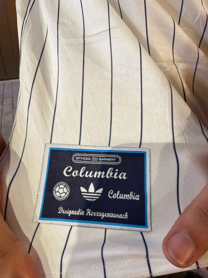 Camiseta Blanca Beisbolera Mundial 2026 - Hombre
